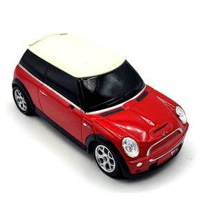 Rastar MINI COOPER 1/24 Model Car Red White 6" Model 15000